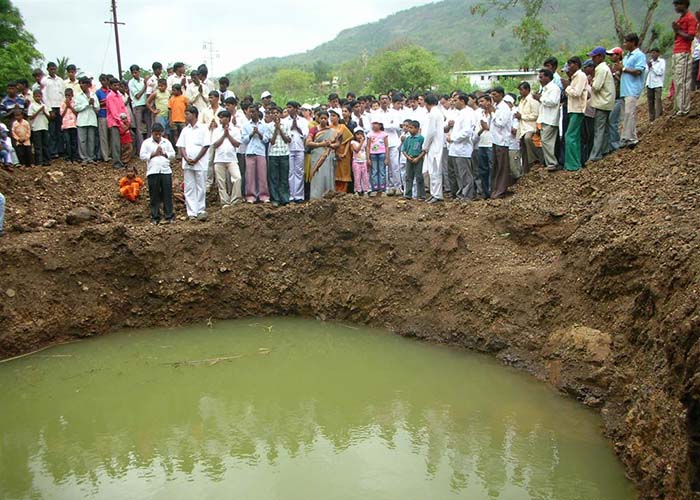 Sri Sathya Sai water project at Palasdhare, Maharashtra and Goa